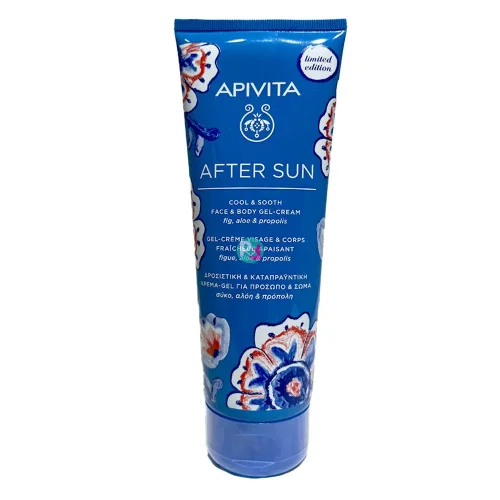Apivita After Sun Cool & Sooth Face & Body Gel-Cream 200ml